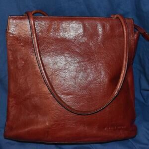 Wilsons Leather Pelle Studio Women's Maroon Shoulder Bag Purse